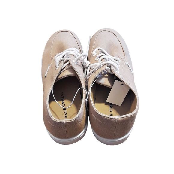New Men Casual Beige Canvas Shoes Size 11 - Picture 3 of 7